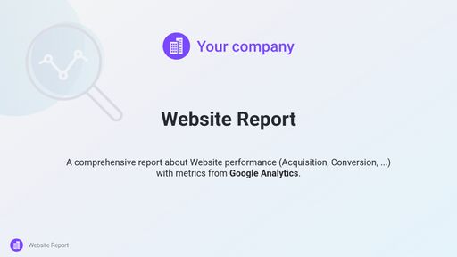 Dashboard example