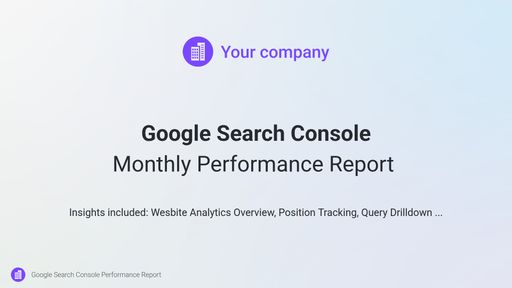 Dashboard example