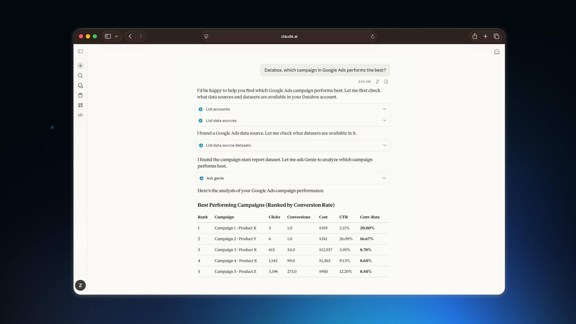 Connect Databox to Your AI Tools 
